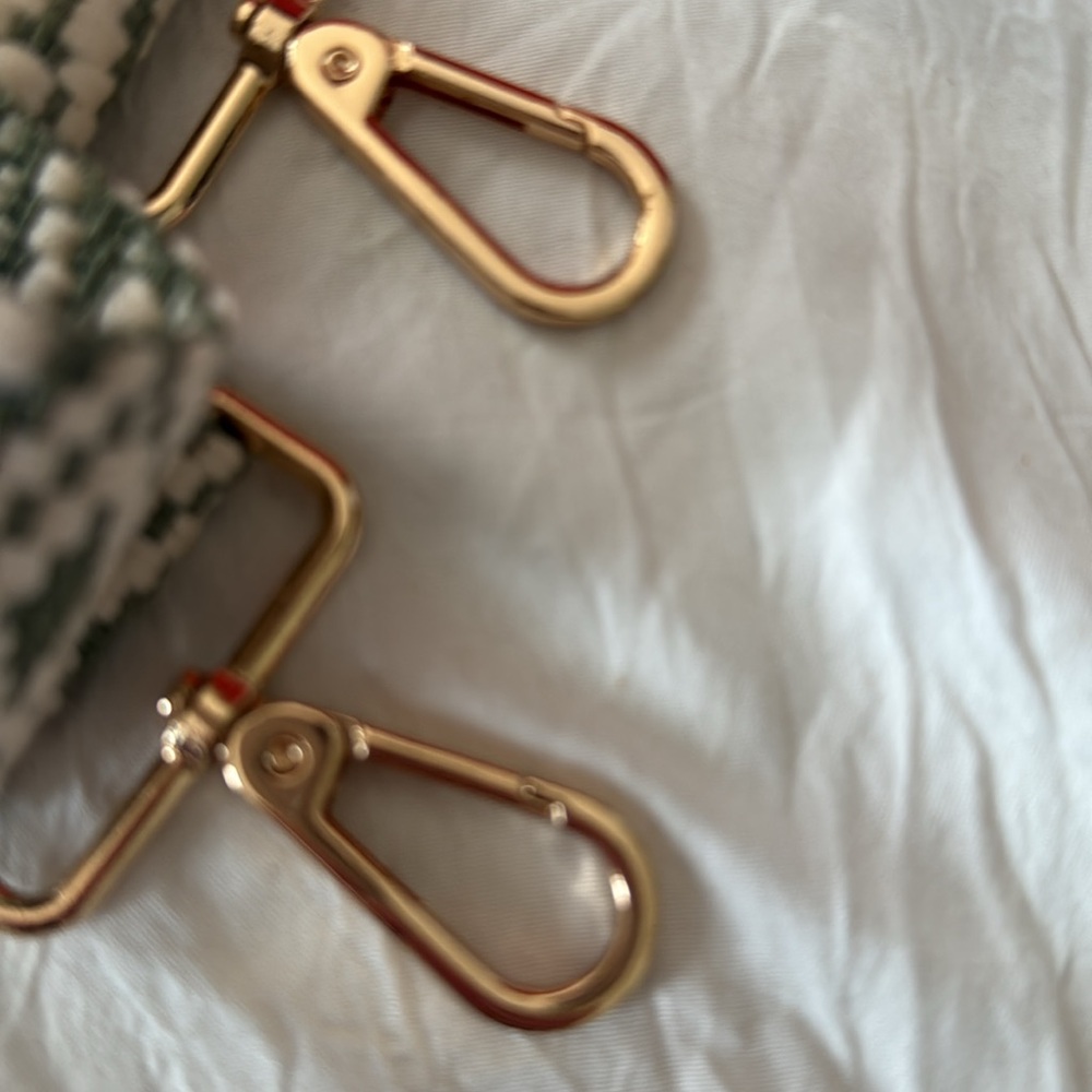 Geometric Patterned Bag Strap - image 4